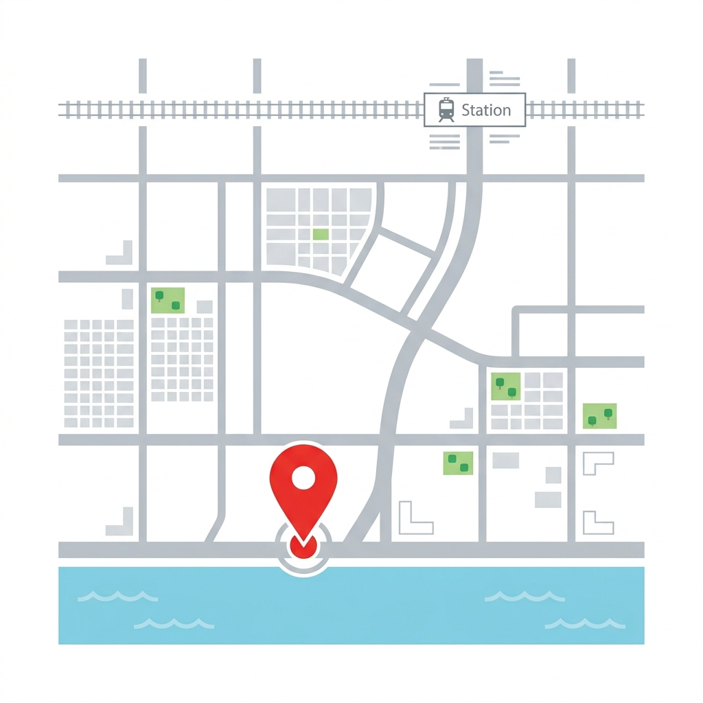 当院周辺のアクセスマップ