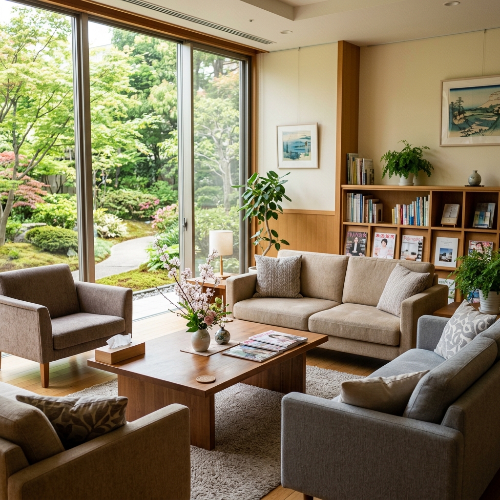 ご家族用待合ラウンジ